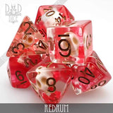 redruM Dice Set