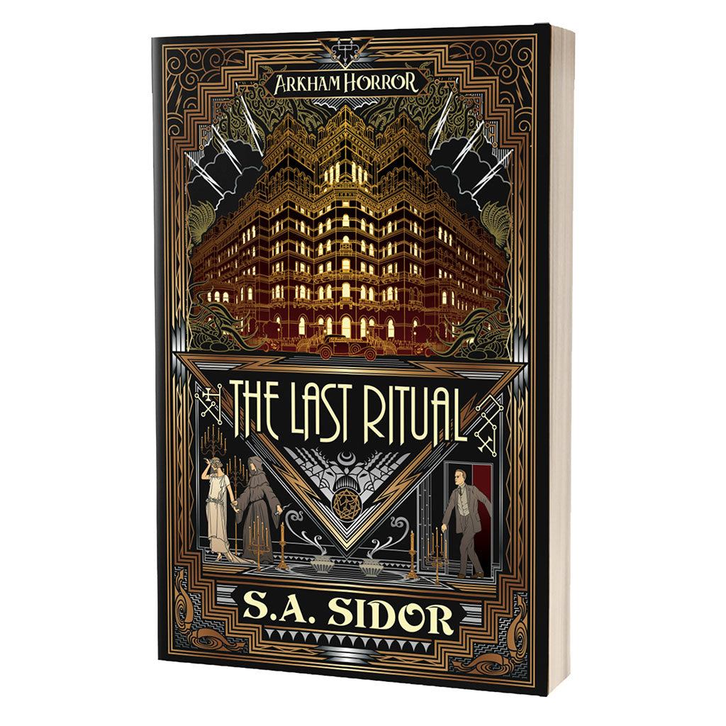 Book cover of Arkham Horror: The Last Ritual Novel