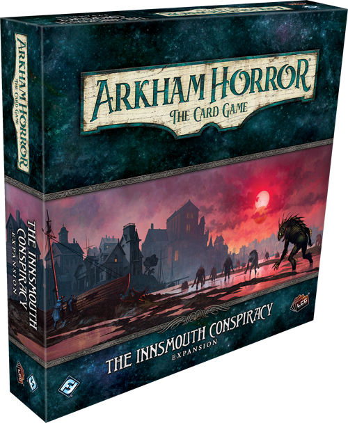 Box art of AH LCG: Innsmouth Conspiracy
