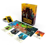 Board game set up of Hidden Leaders