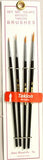 A set of 4 brushes