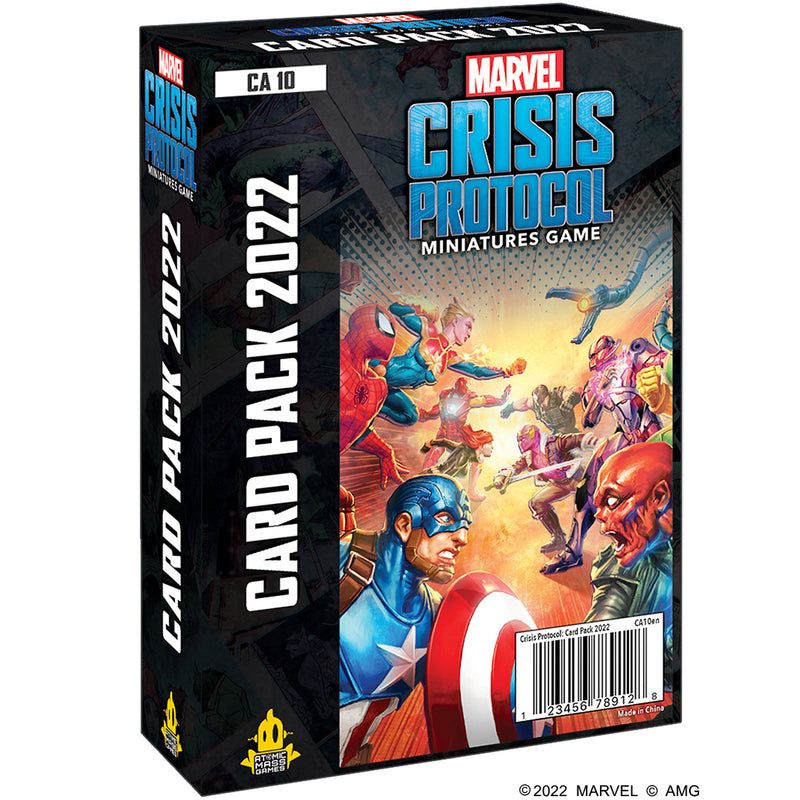 Box art of Marvel Crisis Protocol Card Pack 2022