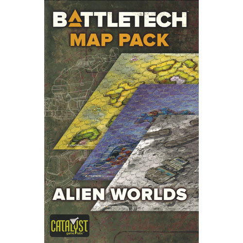 Cover of BattleTech: Alien Worlds Map Pack