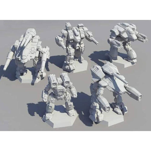 3D render of BattleTech: Clan Heavy Star