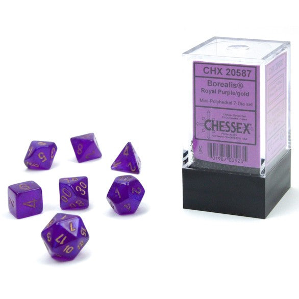 Borealis Royale Purple/Gold Mini-Poly Set
