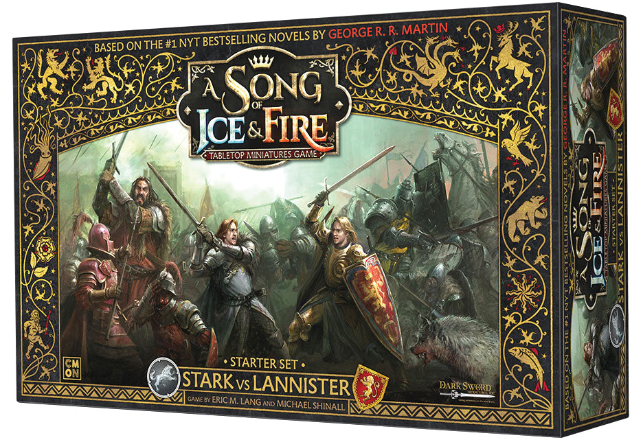 Box art of ASOIF: Stark vs. Lannister Starter Set