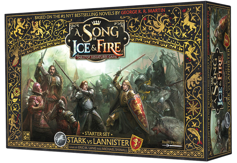 Box art of ASOIF: Stark vs. Lannister Starter Set