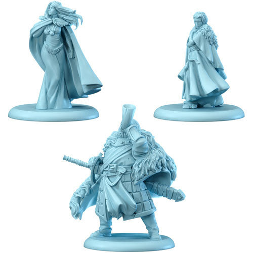 3D renders of ASOIF: Stark Starter Set miniatures