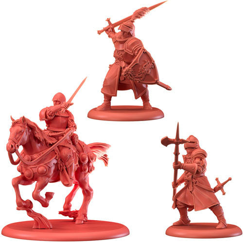 3D renders of ASOIF: Lannister Starter Set miniatures