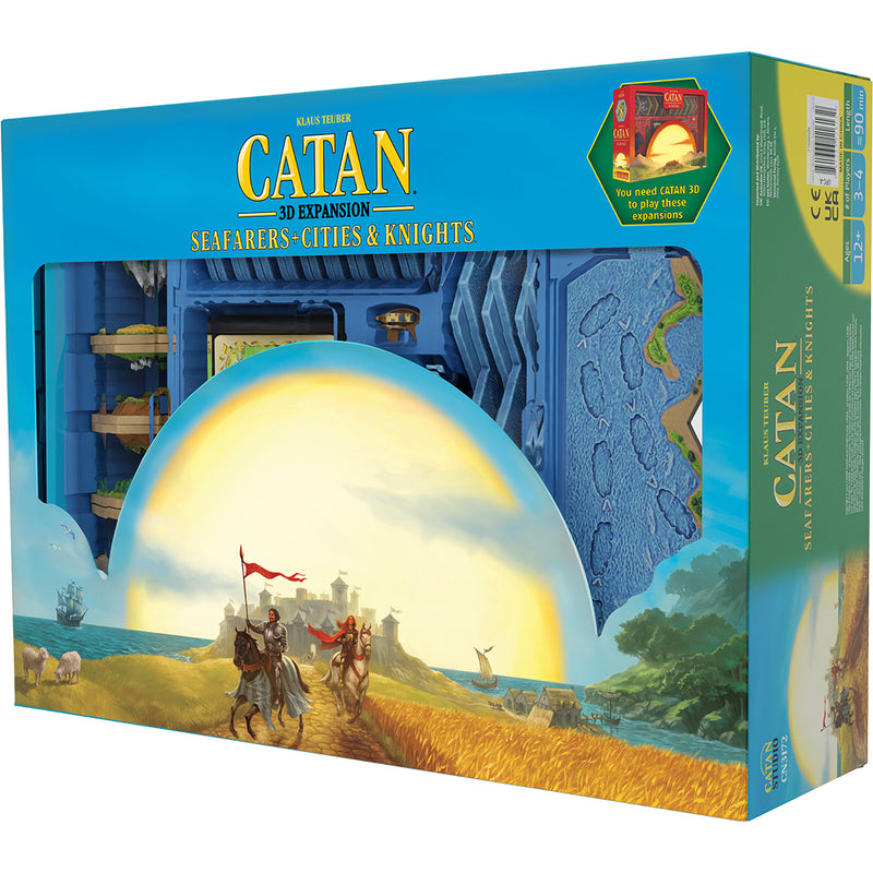 Box art for Catan - 3D Seafarers + Cities & Knights