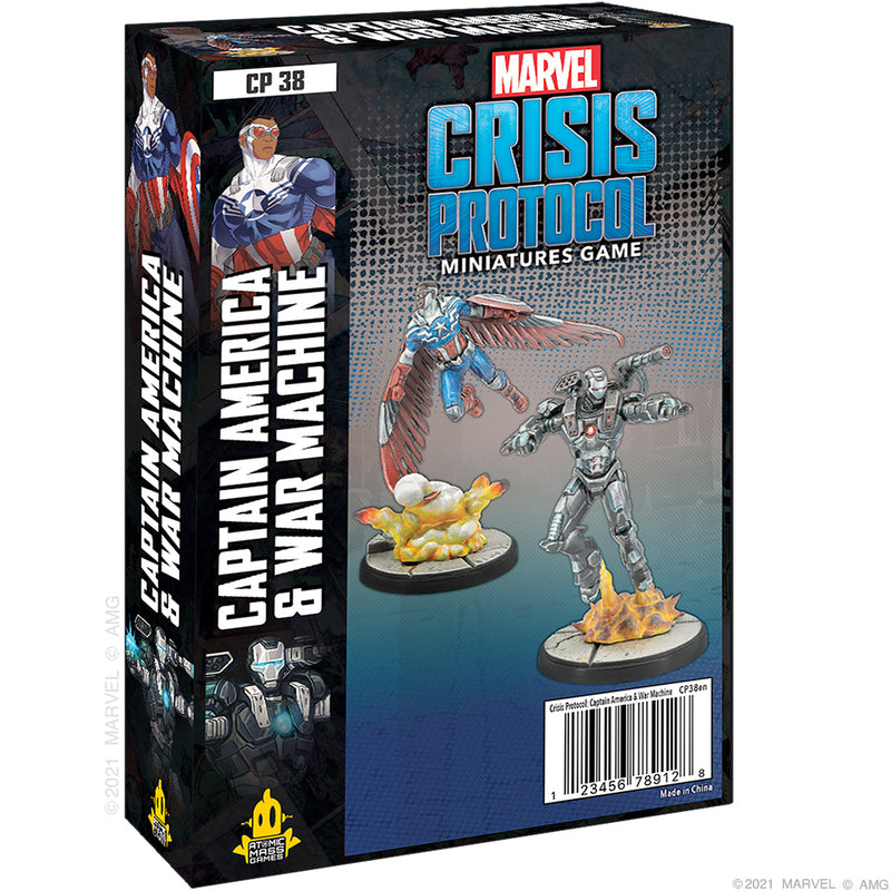 Box art of Captain America & War Machine