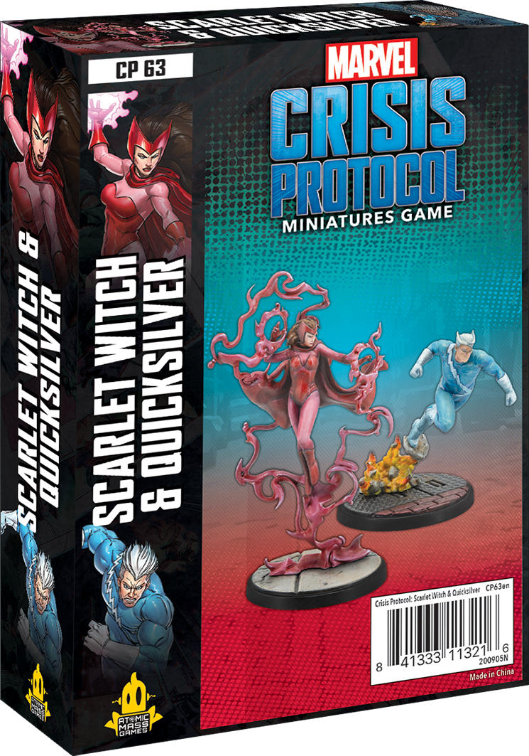 Box art of Scarlet Witch & Quicksilver