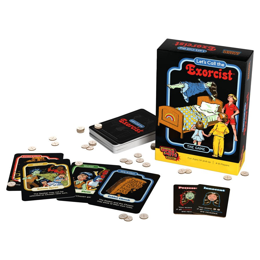 Items and box from Steven Rhodes: Let's Call the Exorcist