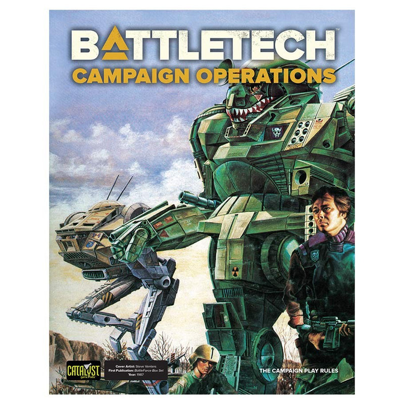 Book cover of BattleTech: Campaign Operations