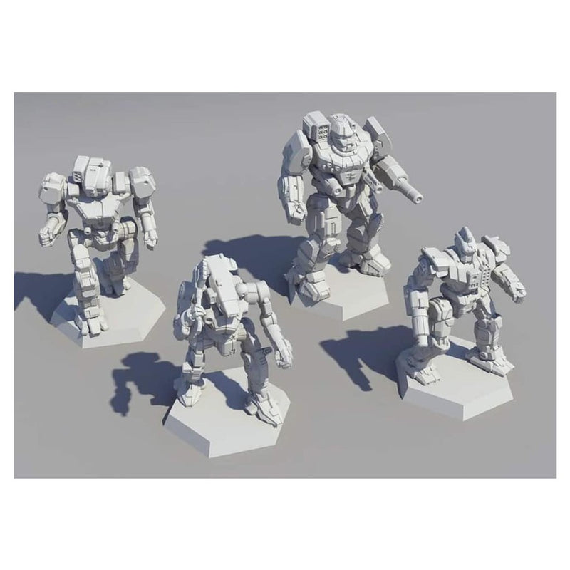 Battletech: Inner Sphere Heavy Lance 3D renders