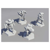 Battletech: Inner Sphere Striker Lance miniatures