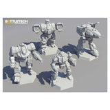BattleTech: Inner Sphere Fire Lance 3D renders