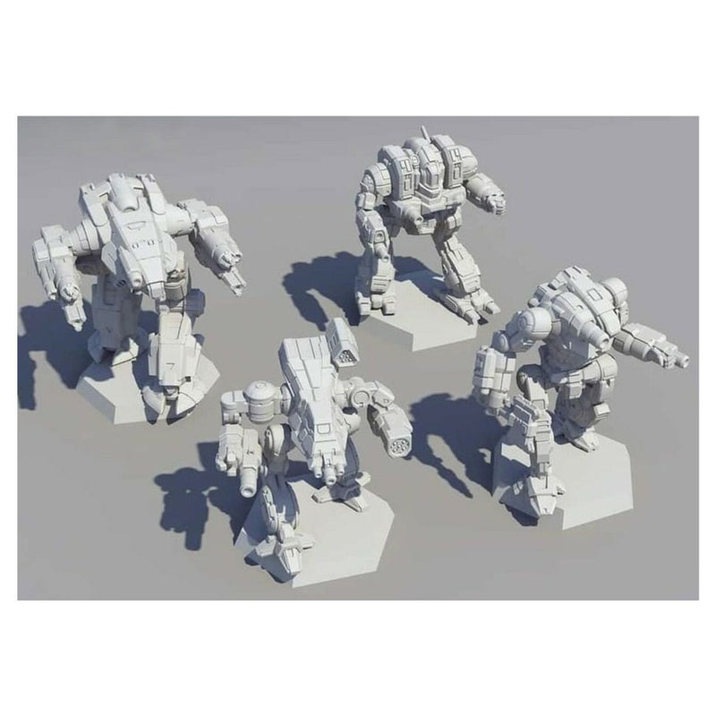 BattleTech: Inner Sphere Heavy Battle Lance miniatures
