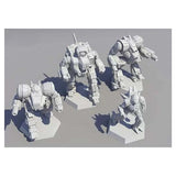 BattleTech: Inner Sphere Support Lance miniatures