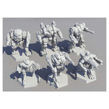 Miniatures from BattleTech: Comstar Battle Level II