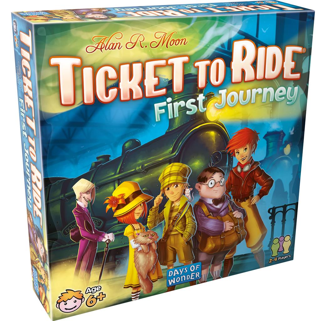 Box art of Ticket to Ride: First Journey