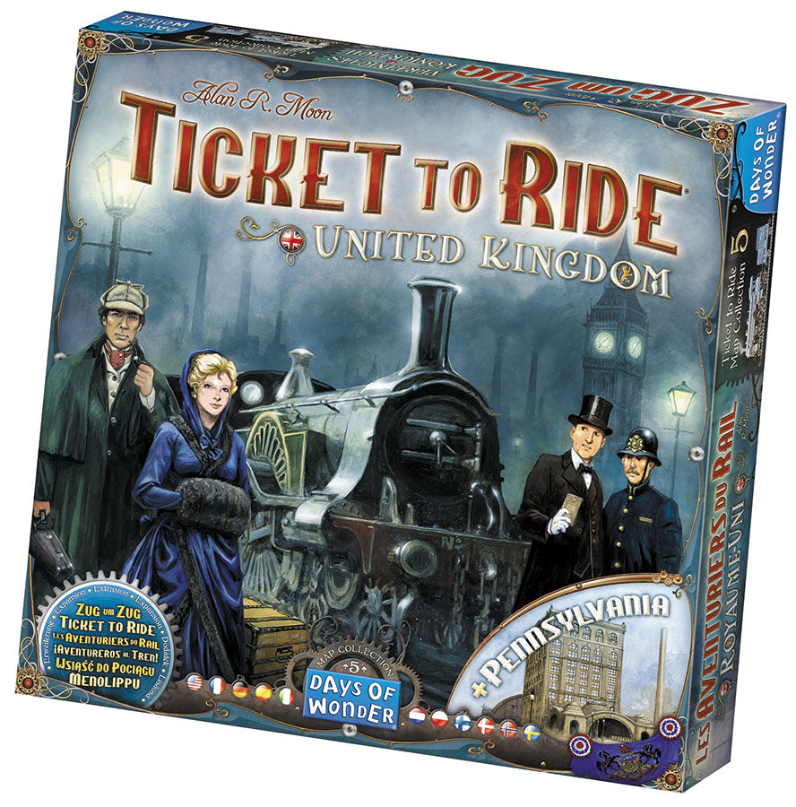 Box art of Ticket to Ride: United Kingdom
