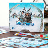 Endless Winter board game set up