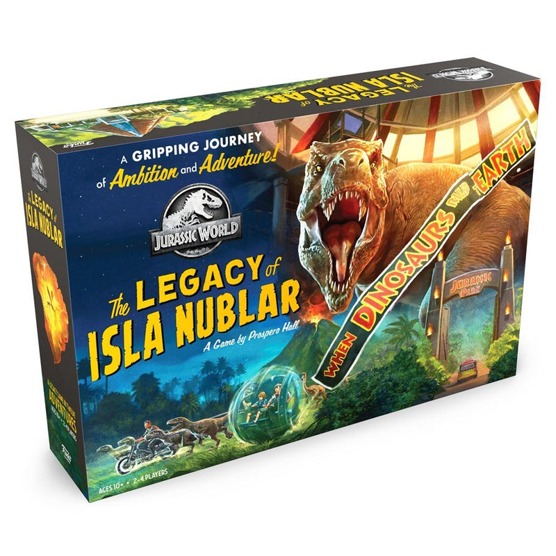Jurassic Park: The Legacy of Isla Nublar box