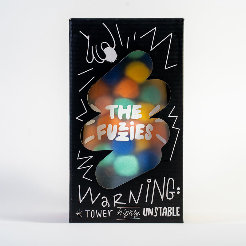 The box art of The Fuzzies