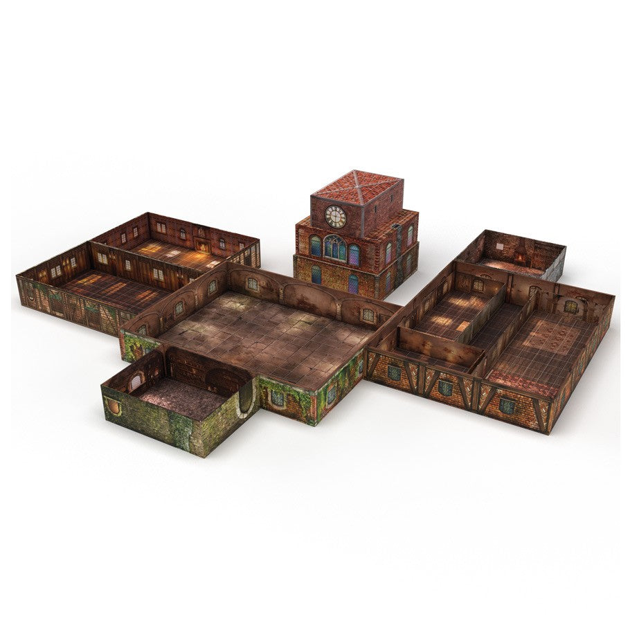 Tenfold Dungeon: Town set-up 1