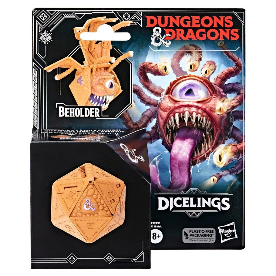 D&D Dicelings: Orange Beholder