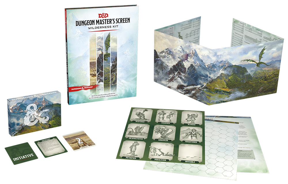 D&D: DM's Screen Wilderness Kit