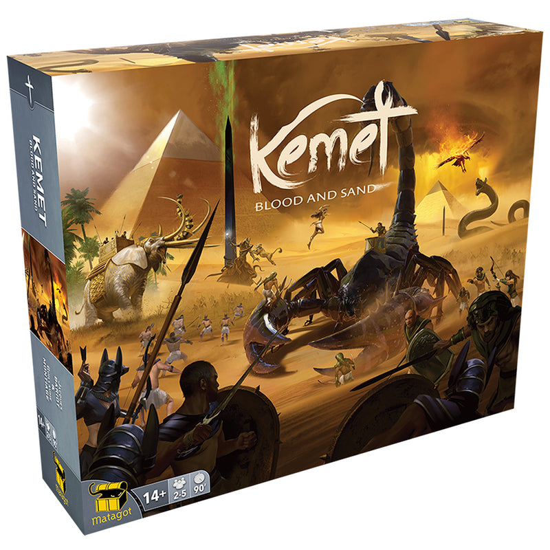 Box art of Kemet: Blood and Sand