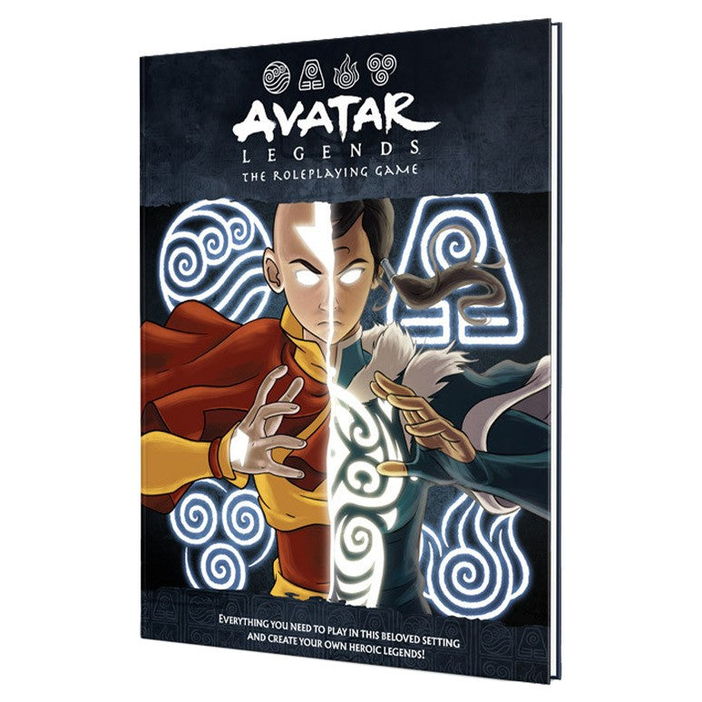 Book cover of Avatar Legends RPG Corebook