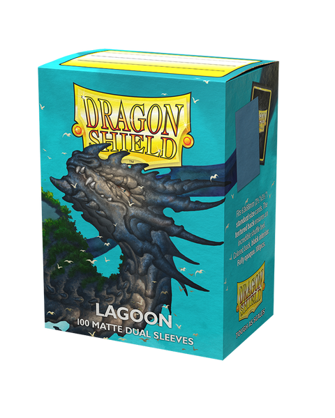 Dragon Shield: Lagoon Dual Matte [100] – The Guardtower