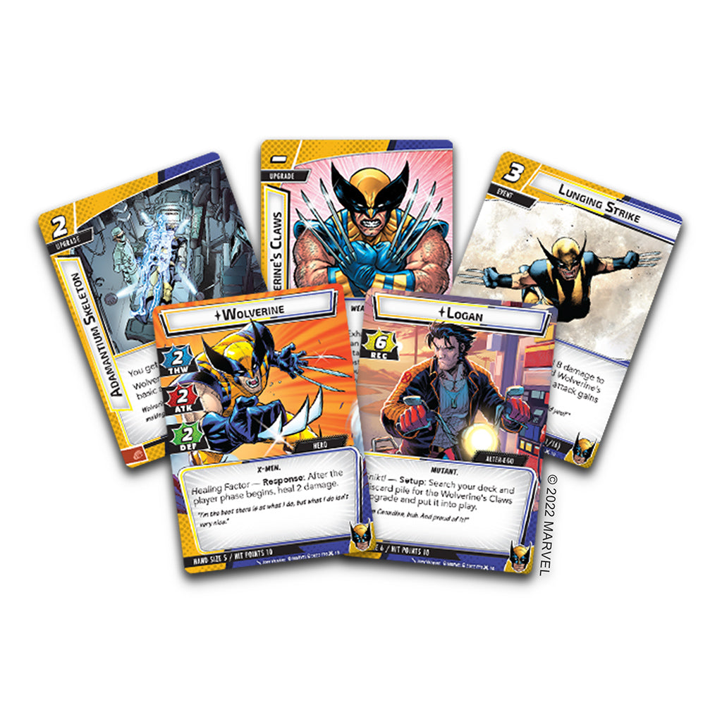 Marvel Champions: Wolverine Hero Pack cards