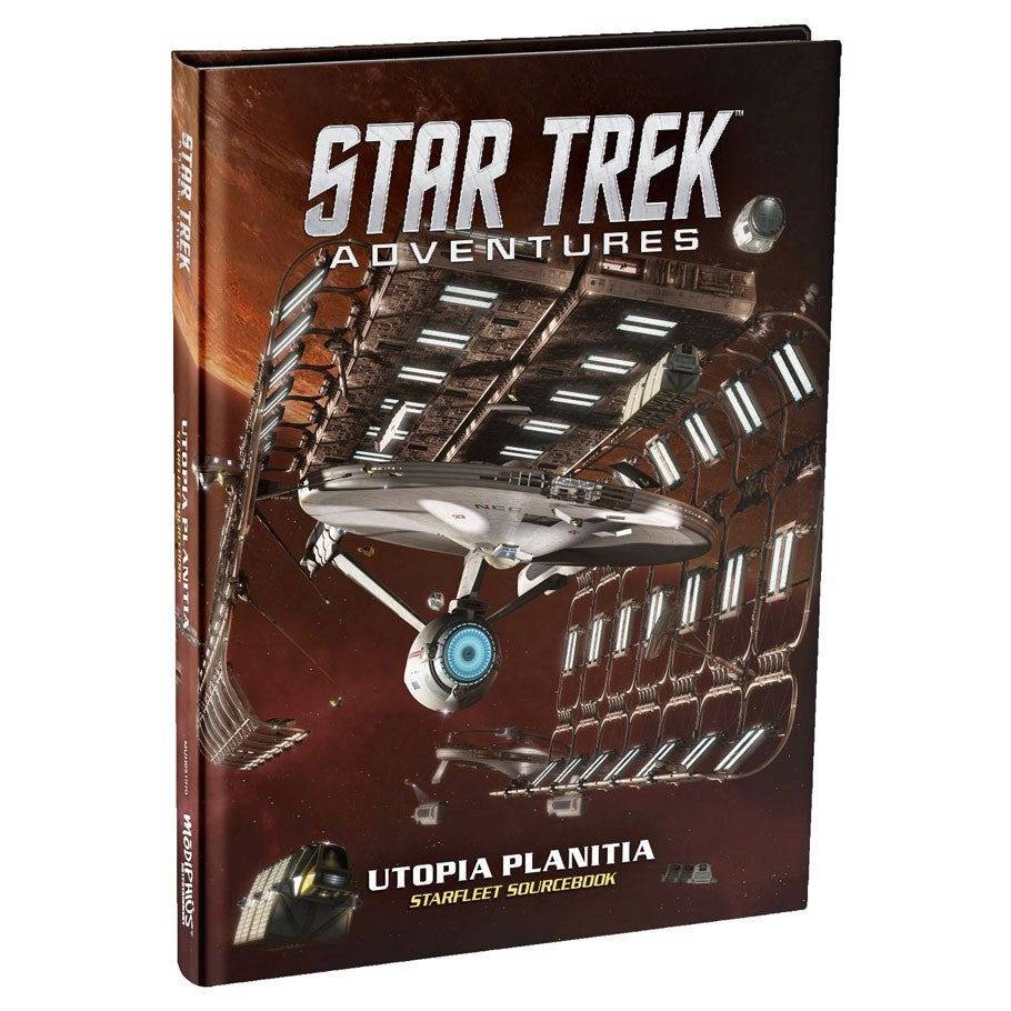 Book cover Star Trek Adventures Utopia Plantia Starfleet Sourcebook