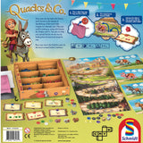 Back of the box of Quacks & Co.