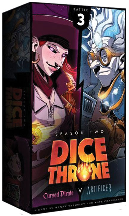 Dice Throne: Artificer vs. Cursed Pirate