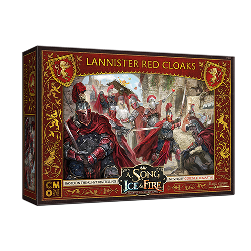 Box art of ASOIF: Lannister Red Cloaks