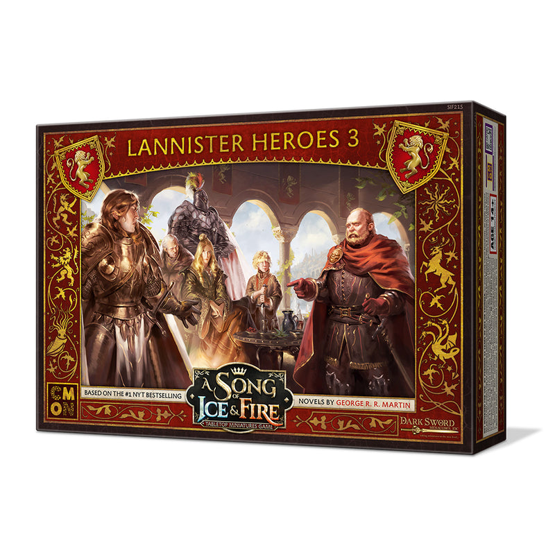 Box art of ASOIF: Lannister Heroes 3