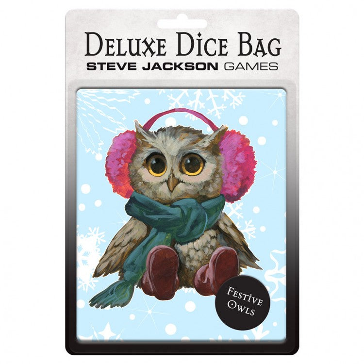 Festive Owls Dice Bag