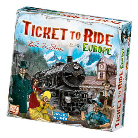 Box art of Ticket to Ride: Europe