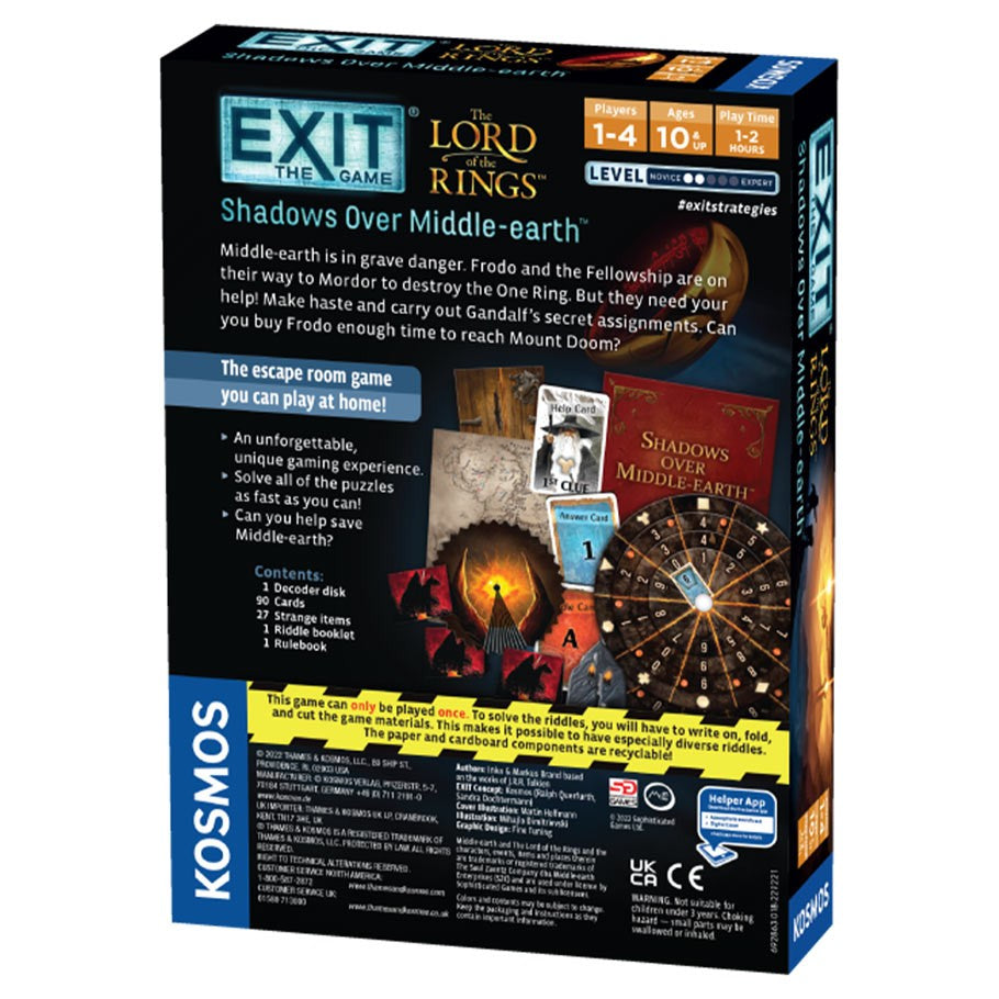 Exit: The Lord of the Rings: Shadows over Middle-Earth