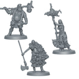 3D renders of Trudvang Legends miniatures