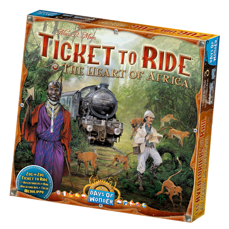 Box art of Ticket to Ride: Heart of Africa