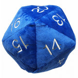 Plush D20: Jumbo - Blue