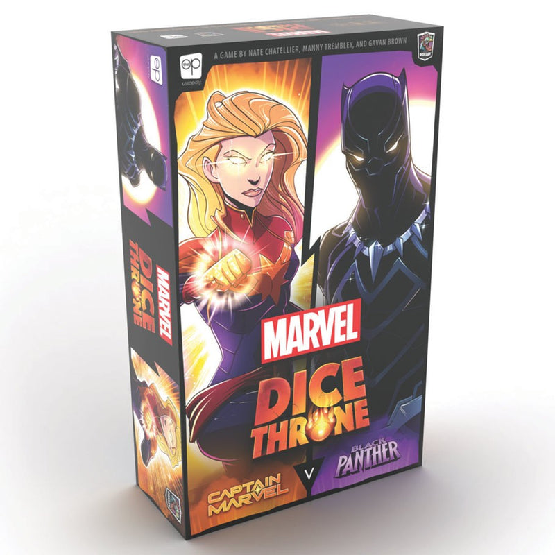 Marvel Dice Throne: Captain Marvel vs Black Panther