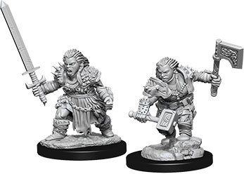 Dwarf Female Barbarian