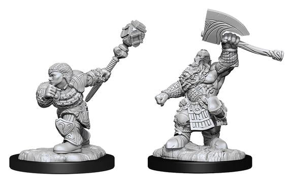 MtG: Dwarf Fighter & Cleric